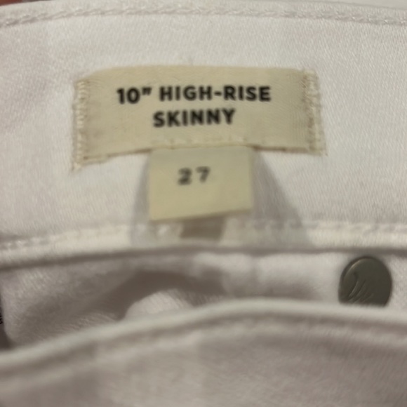 New without tags! Madewell 10inch High Rise Skinny - Picture 5 of 6